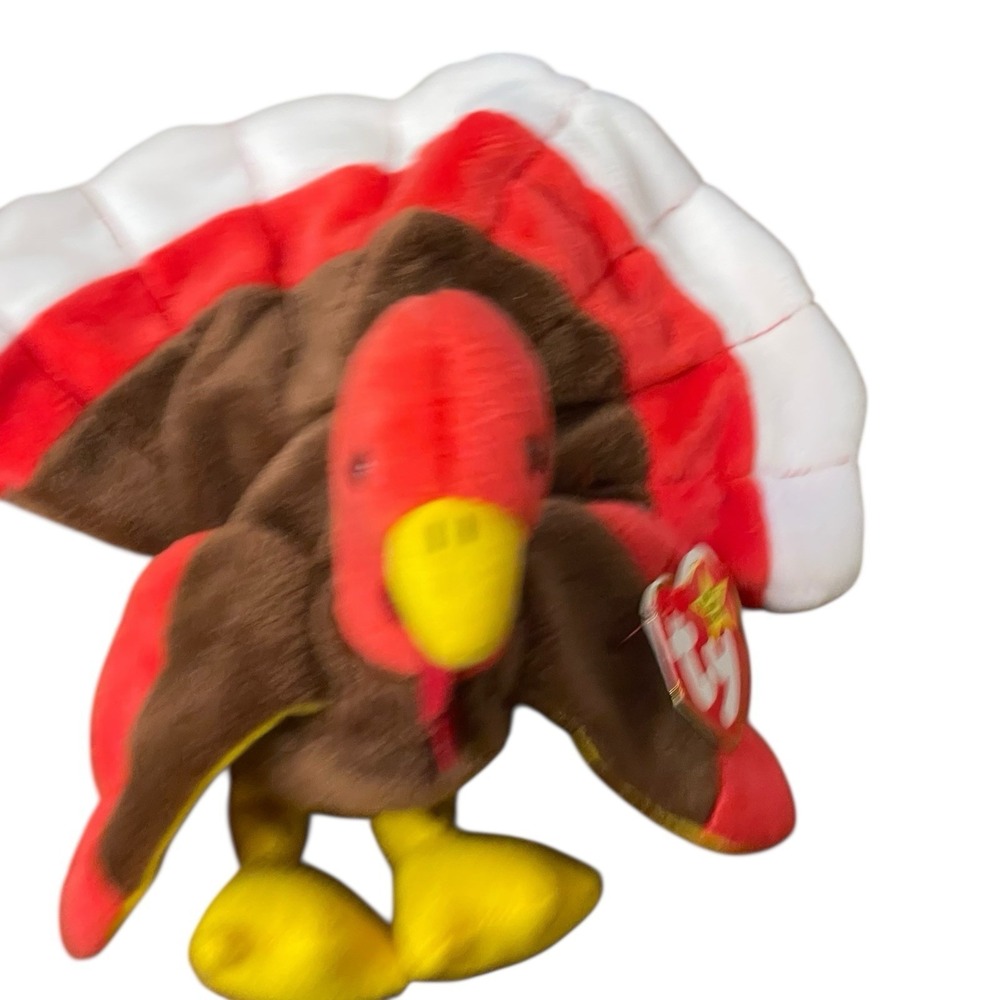 TY Beanie Baby Gobbles the‎ Turkey 1996 Retired Original Tags